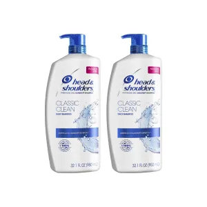 2 Big Bottles Of Head and Shoulders Shampoo (4 Styles)