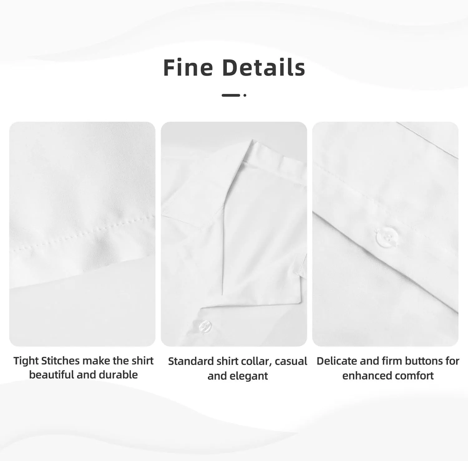 Black White Polka Dot Print Men's Casual Button Down Shirts Short Sleeve Cuban Collar Shirts Stylish Vacation Beach Tops