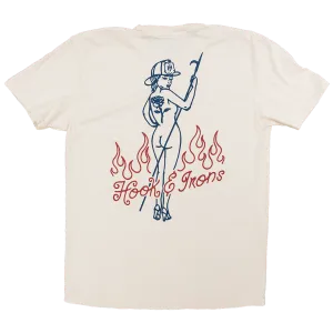 Candela Pinup - Natural Tee