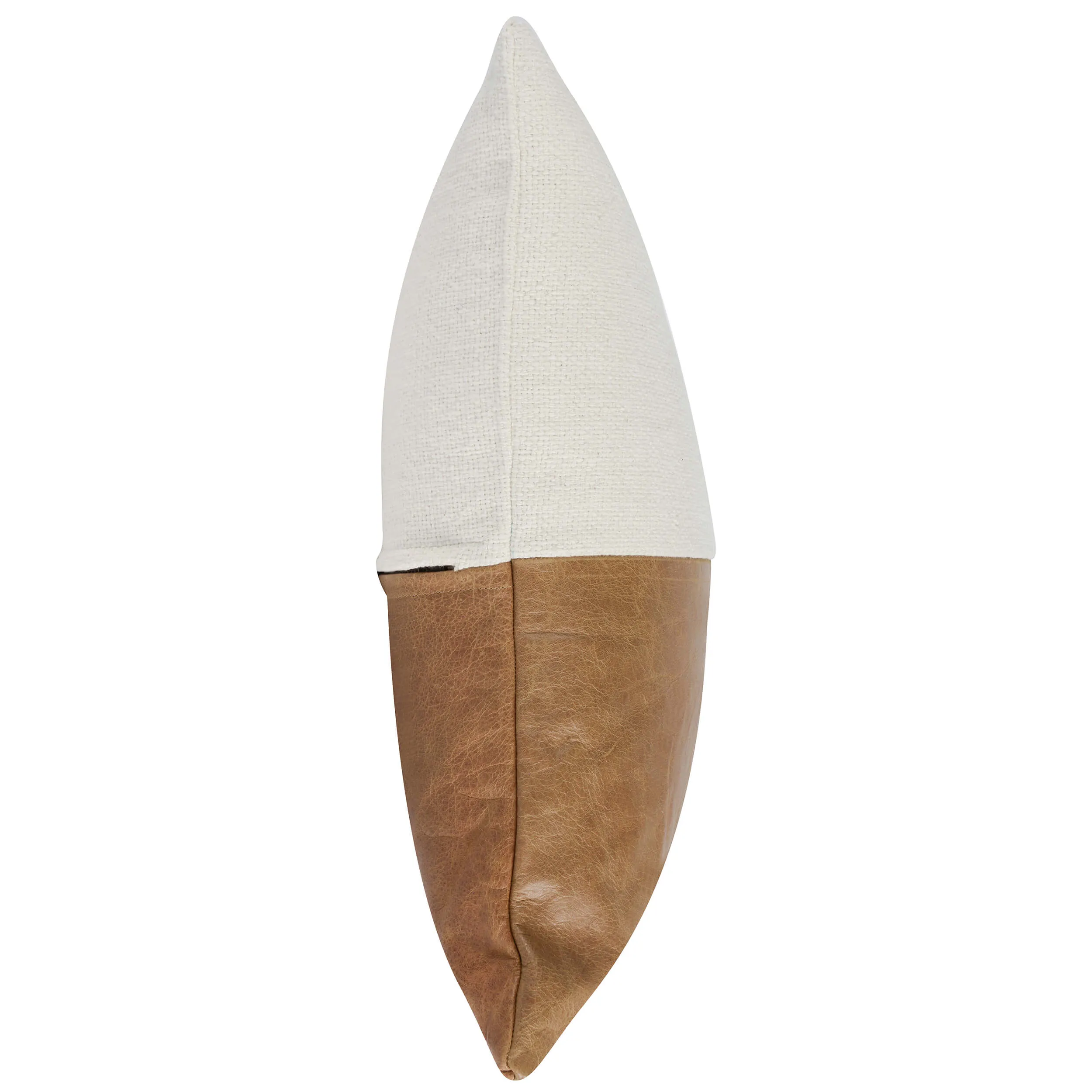 Canyon Pillow, Ivory/Chestnut