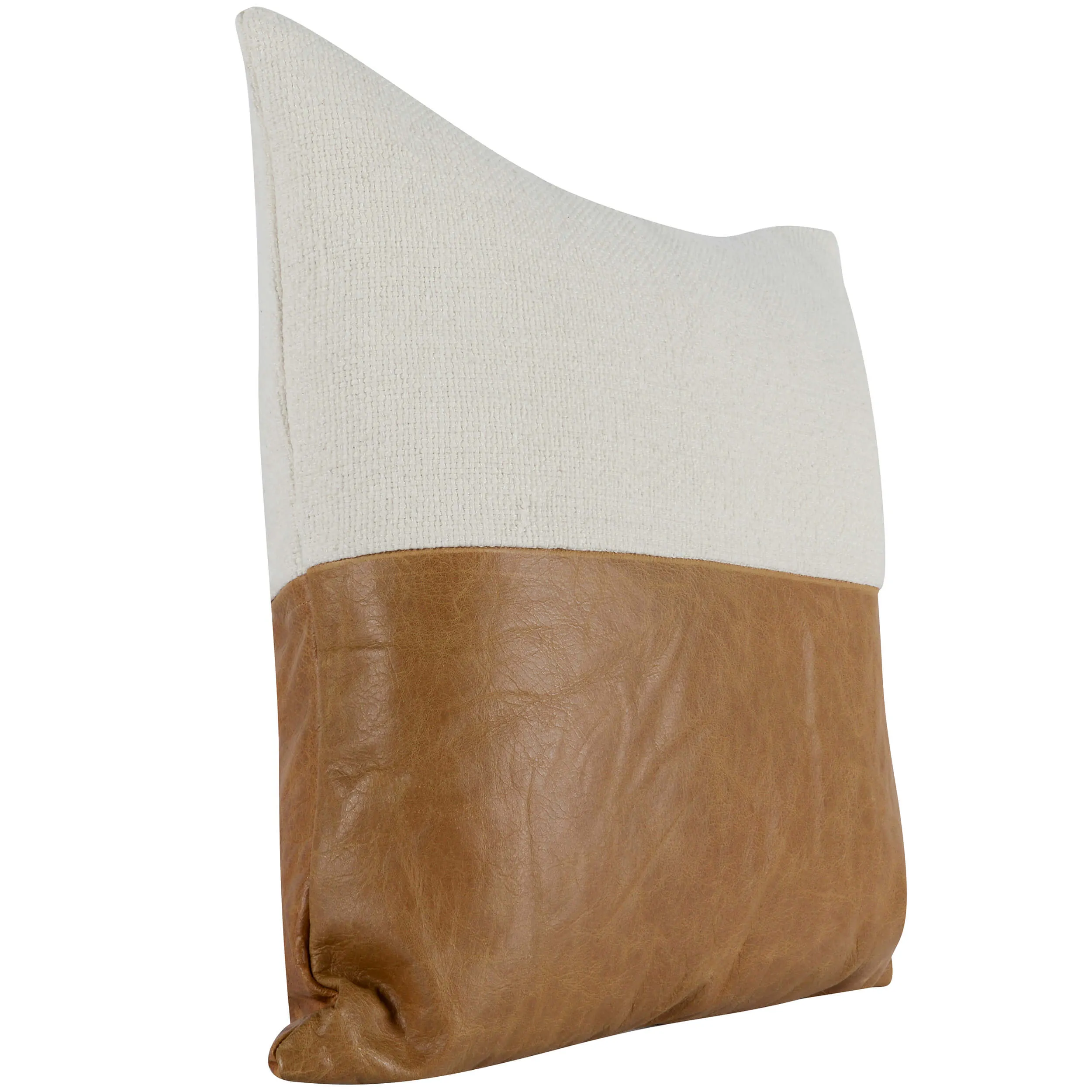 Canyon Pillow, Ivory/Chestnut