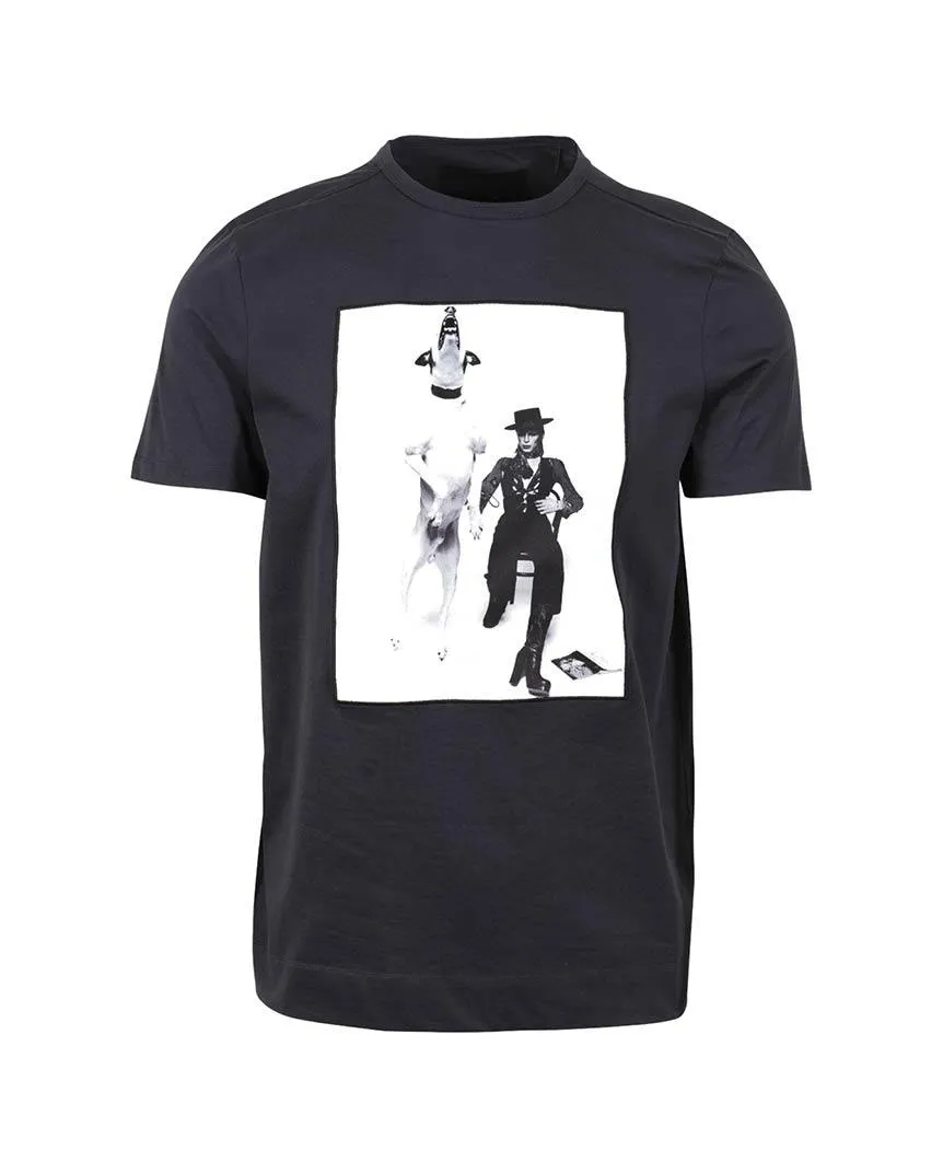 Diamond Dogs T-Shirt Graphite Blue
