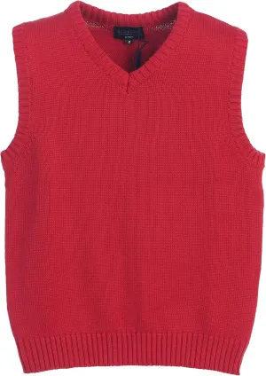 Gioberti Boy's V-Neck 100% Cotton Knitted Pullover Sweater Vest