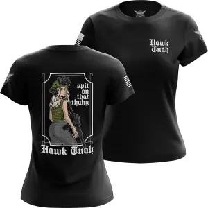Hawk Tuah Women's Short Sleeve Shirt
