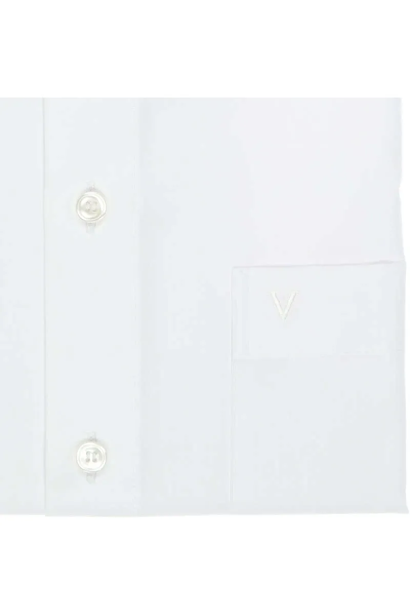 MarVelis - White Short Sleeve Shirt (Size XXL Only)