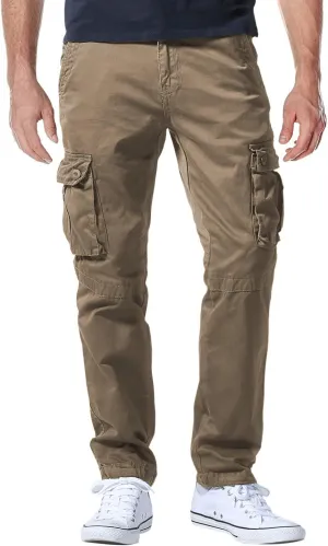 Match Men's Casual Wild Cargo Pants Outdoors Work Wear #6531