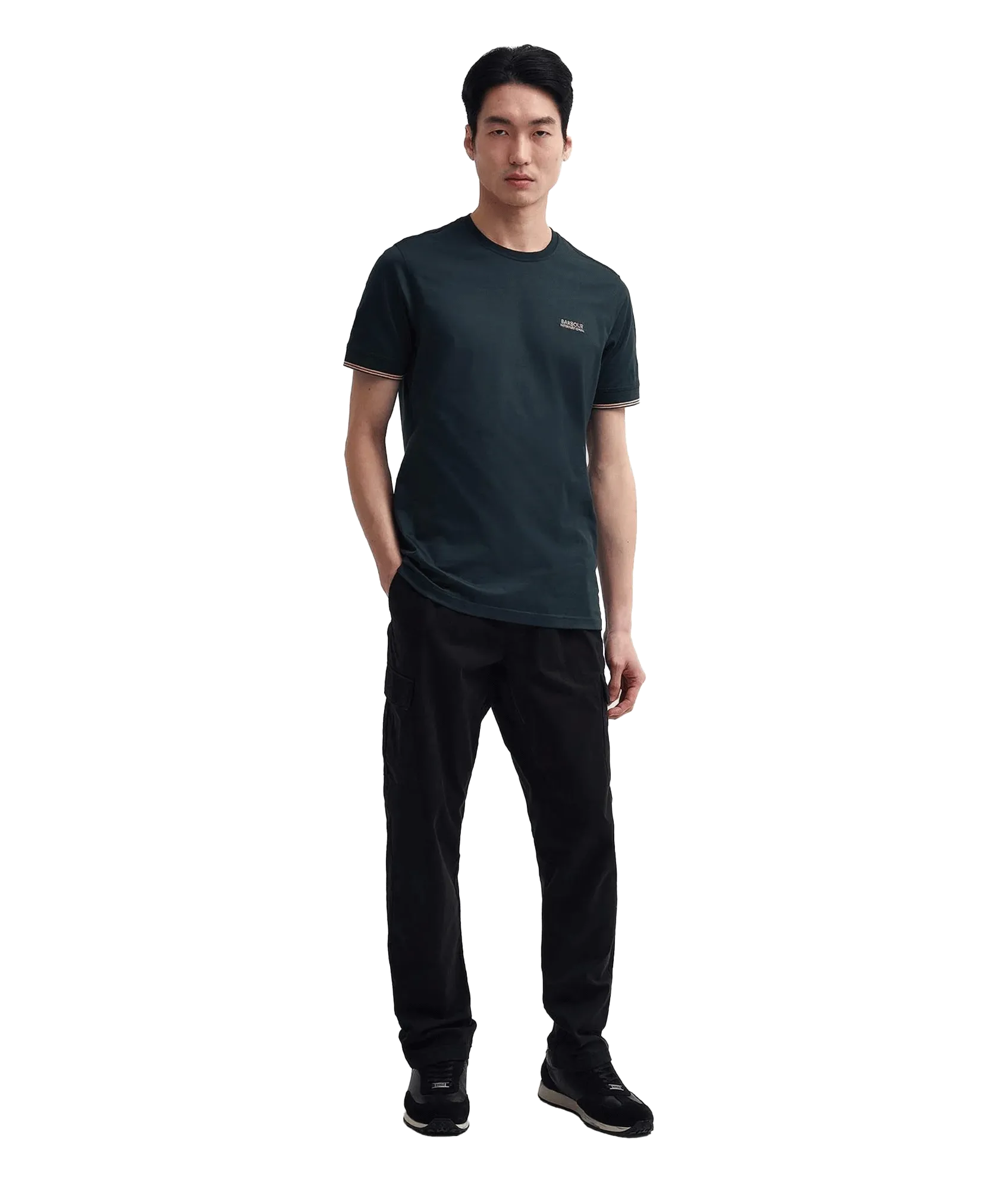 Philip Tipped T-Shirt - Green