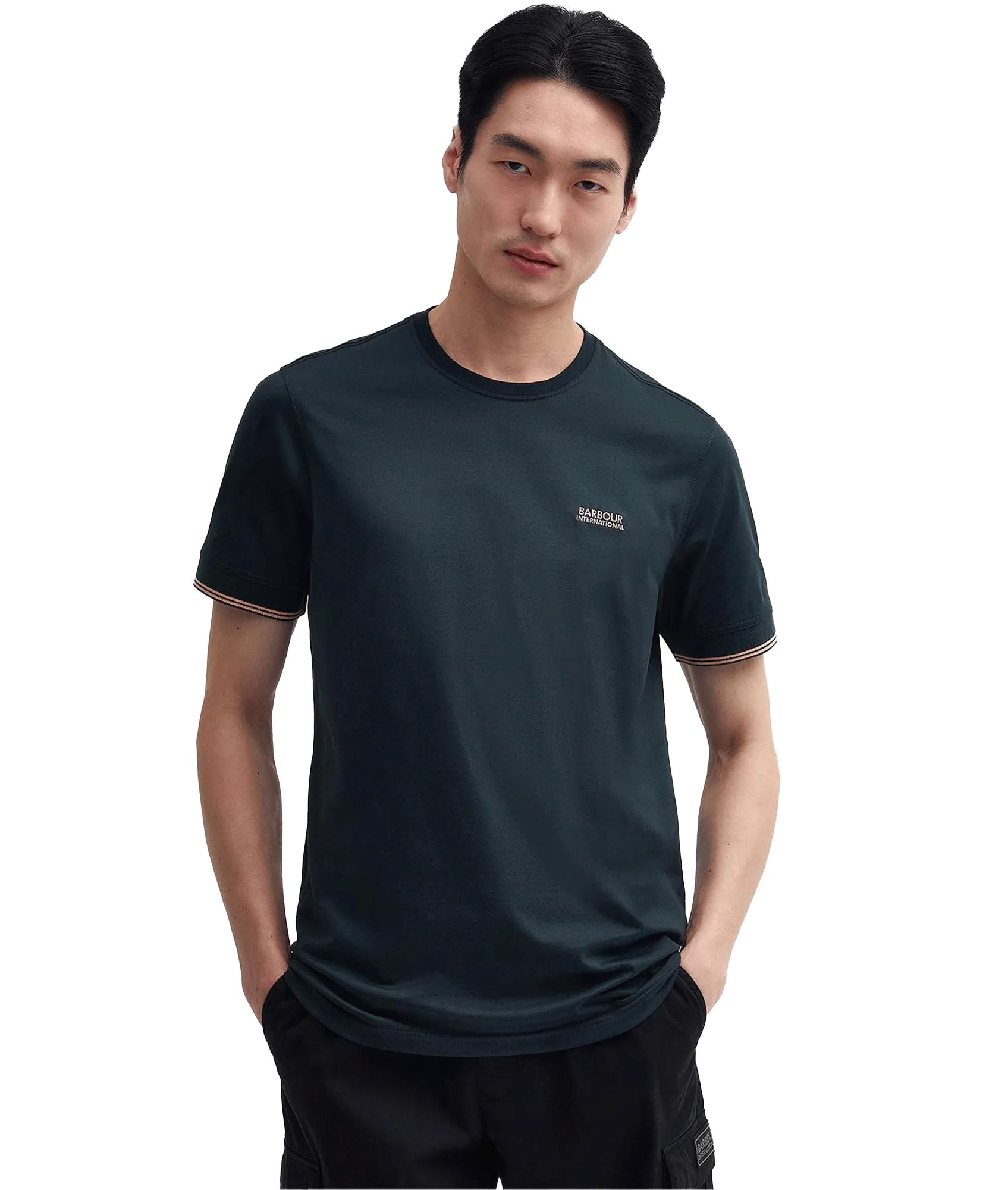 Philip Tipped T-Shirt - Green