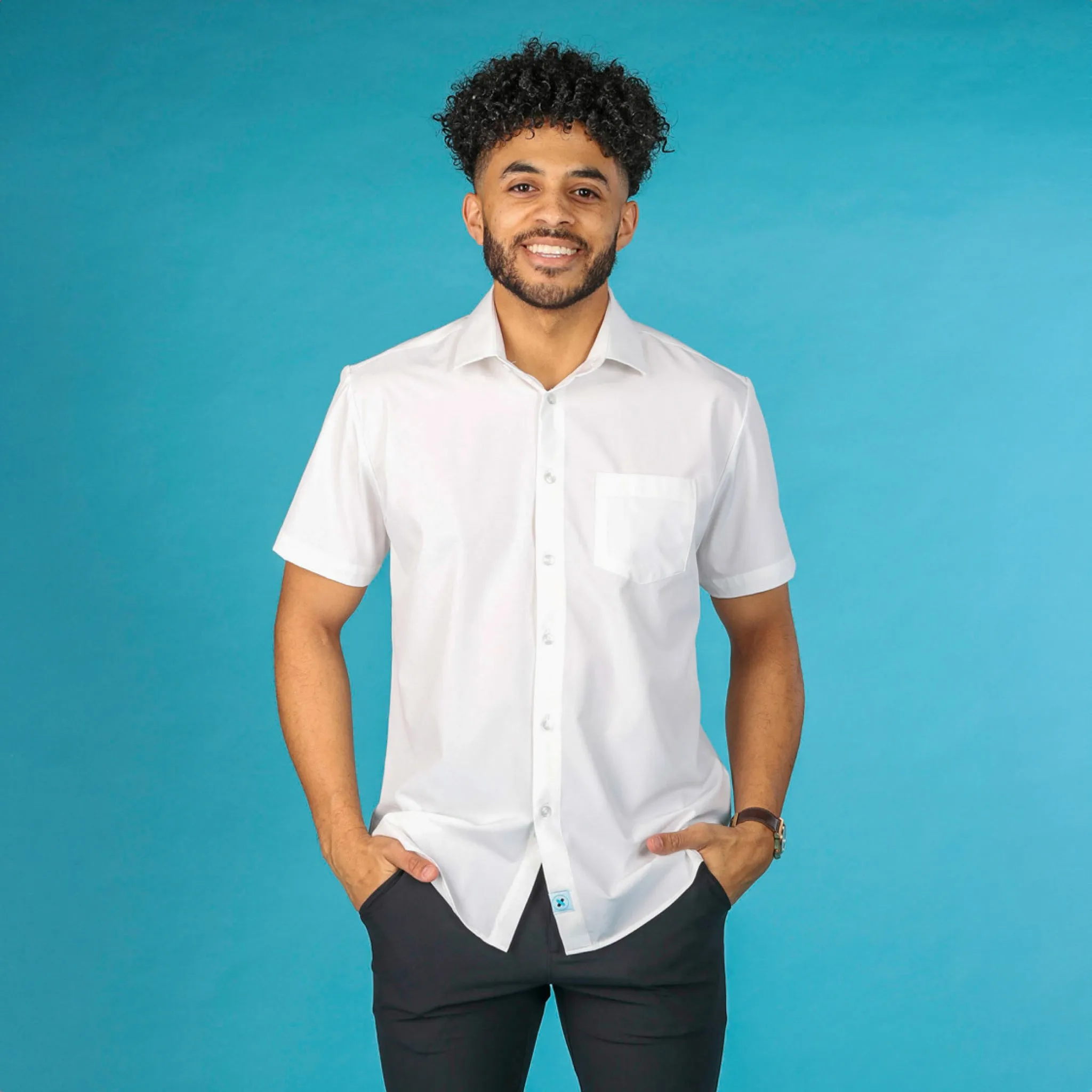 Range Shirt - White Short Sleeve