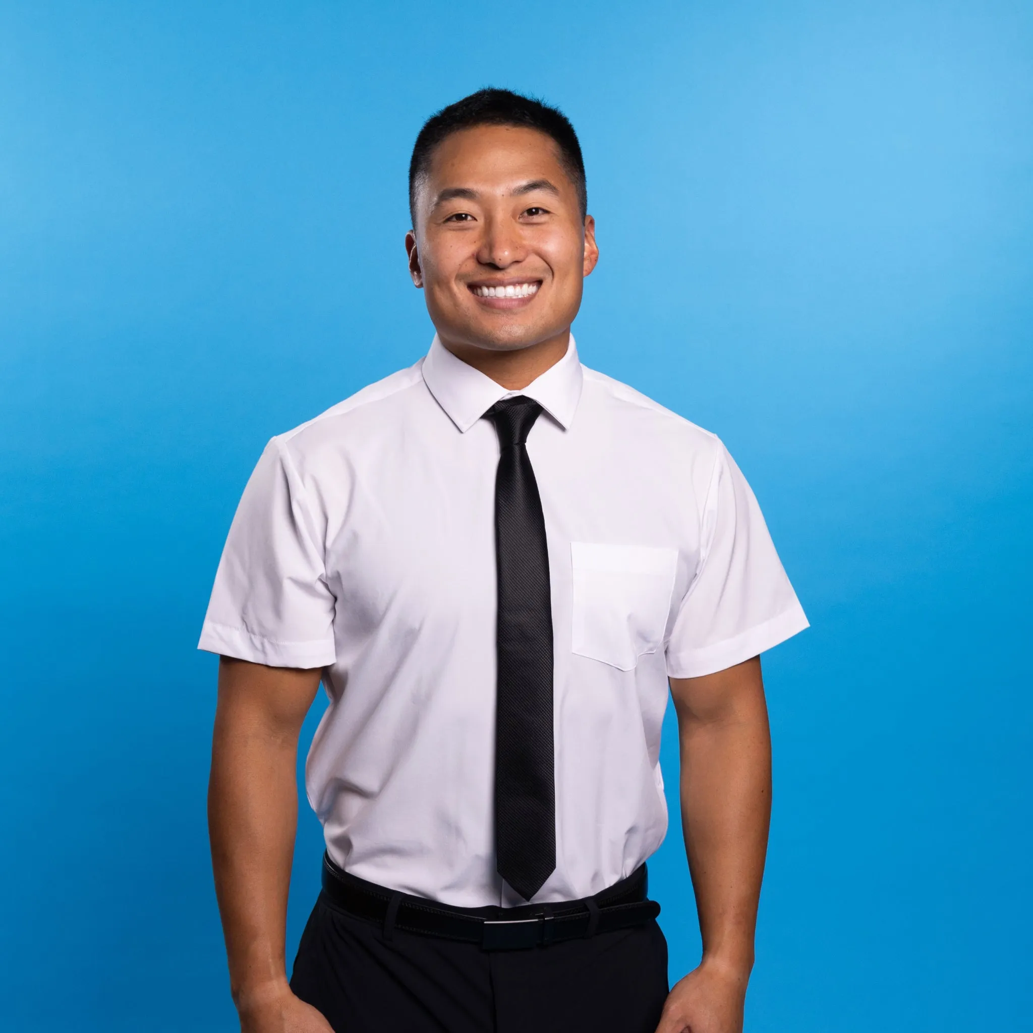 Range Shirt - White Short Sleeve