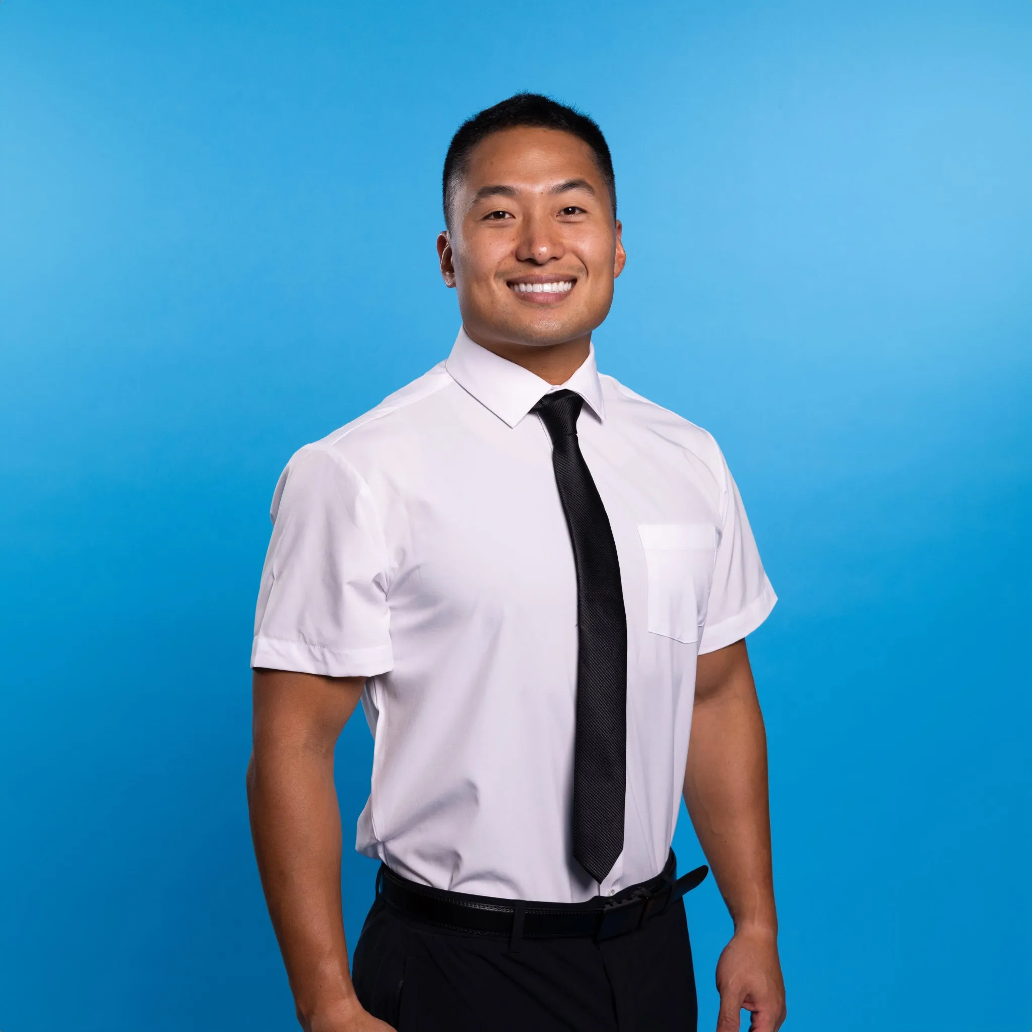 Range Shirt - White Short Sleeve