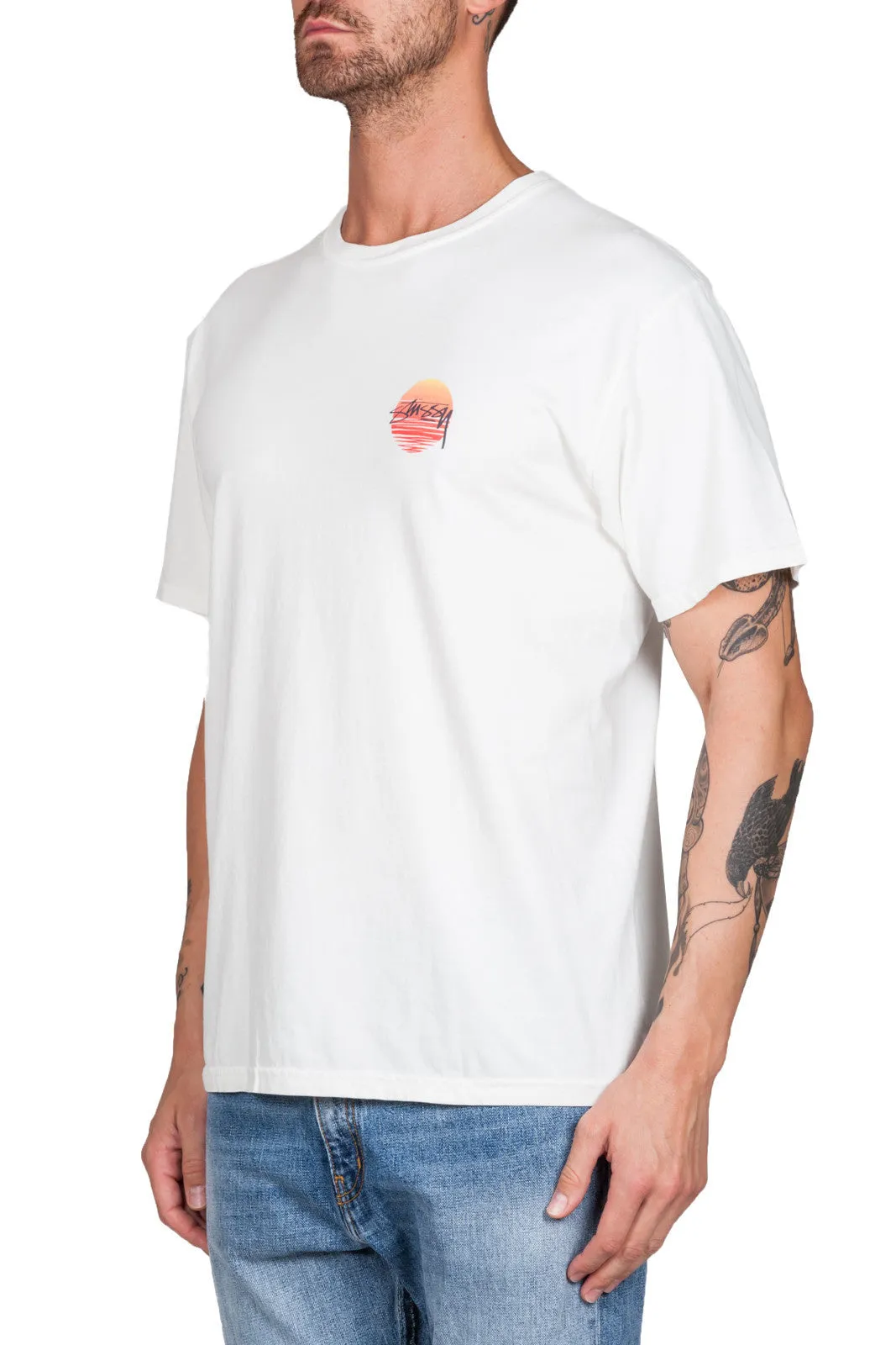 Sunset Dot Pigment Dyed Tee