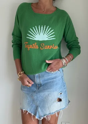 Tequila Sunrise in Green
