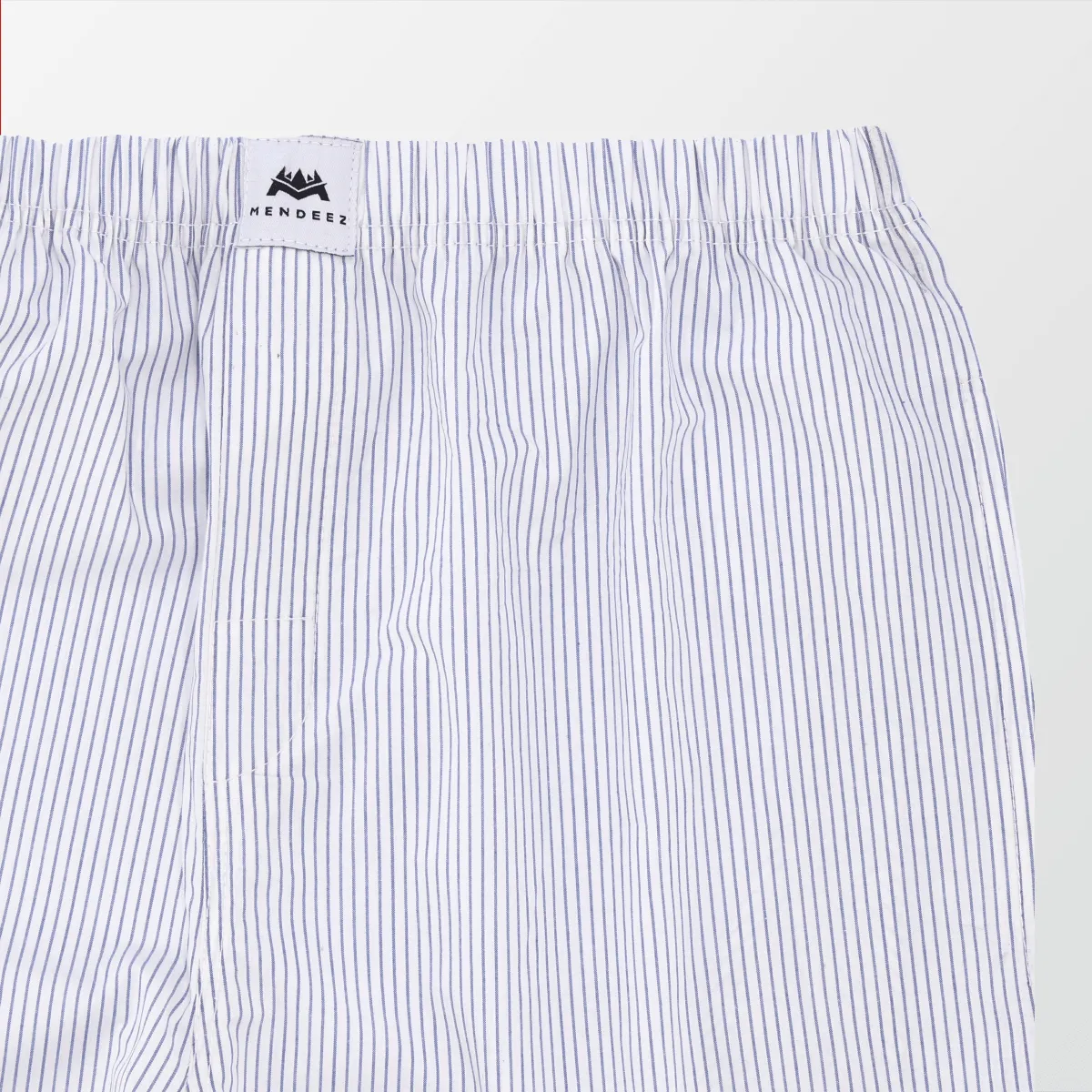Woven Pajama Pants – Grey and White