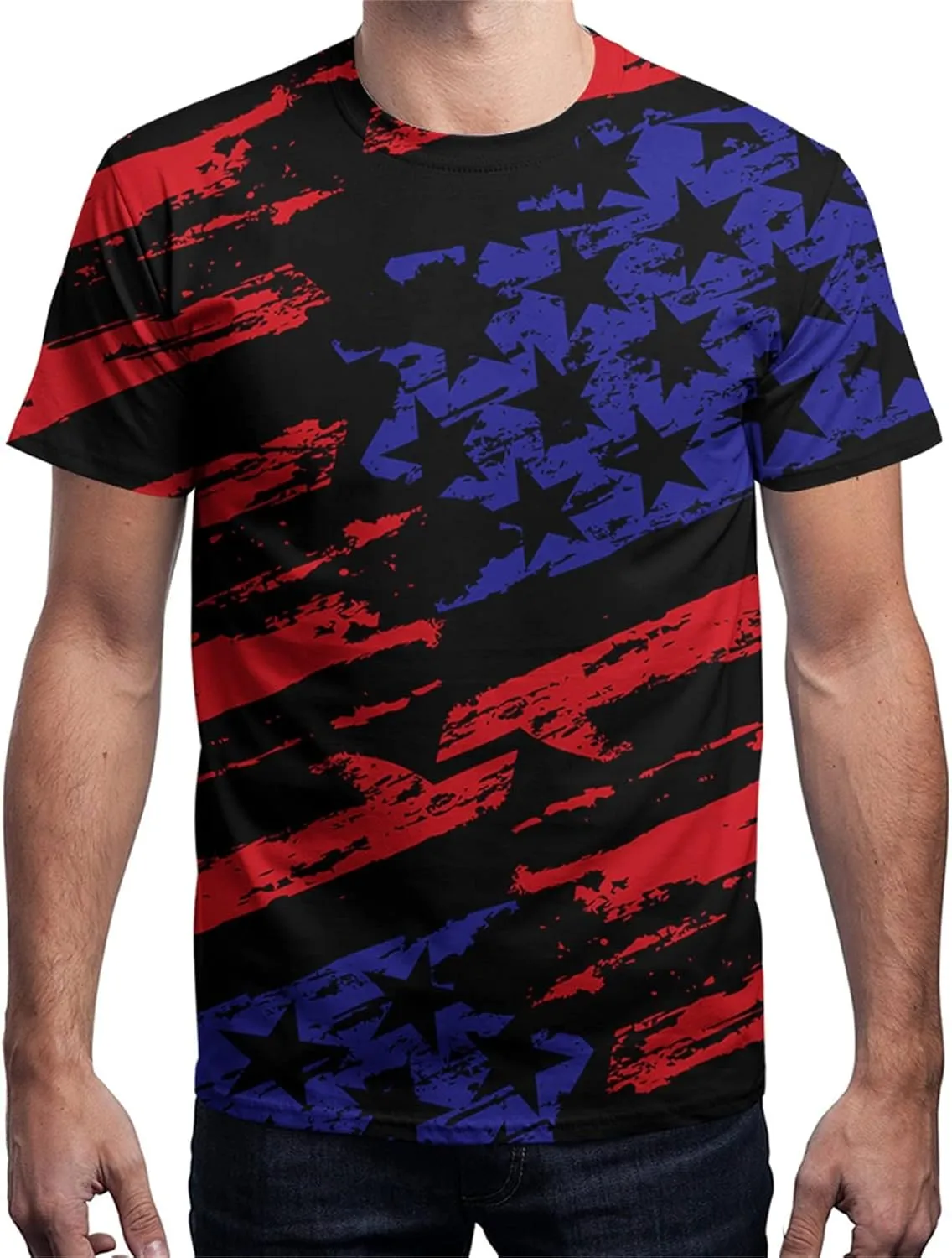 Yasswete Men and Women Shirts Unisex 3D Fashion Printed Shirts for Adults Short Sleeve Top T-Shirts